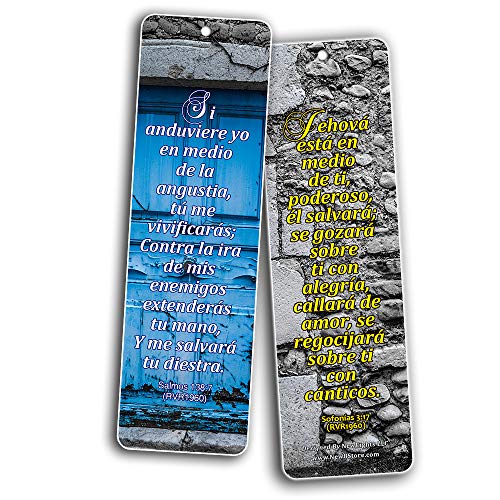 Spanish 12 Powerful Scriptures for Your War Room - RVR1960 (60-Pack)