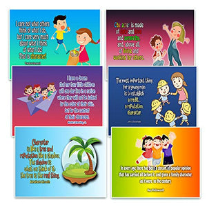 Christian Learning Quotes: Developing Character Postcards (60-Pack)