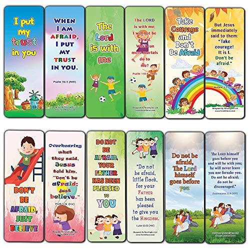 Fear Not Memory Verse Bookmarks (12Pack)