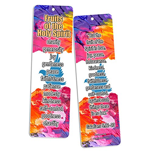 Book of the Bible Bookmarks (12-Pack) - Religious Basket Stuffers for Bible Studies VBS Cell Group Good Friday Easter Thanksgiving Christmas Church Supplies