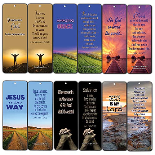 Bible Verses About Salvation Bookmarks