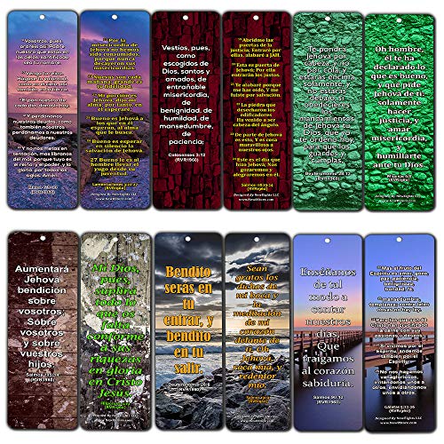 Spanish 12 Powerful Scriptures to Start Your Day - RVR1960 (12-Pack)