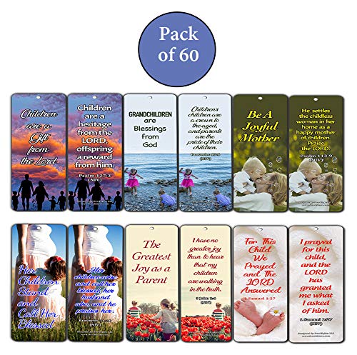 Children Are a Gift From God Bookmarks (60-Pack) - Perfect For Sunday Schools and Ministries