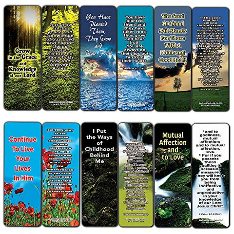 Everything You Need for Growth Bible Bookmarks (12-Pack)