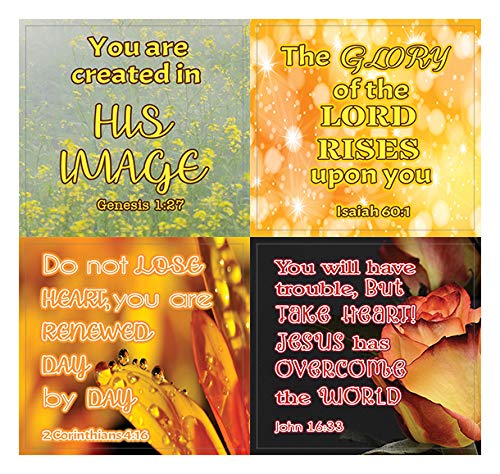 Christian Stickers for Women Series 3 (5-Sheet) - Great Variety Colorful Stickers