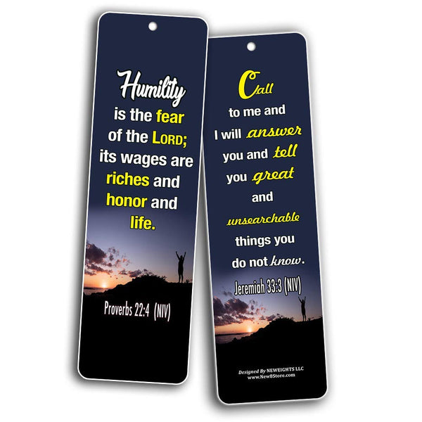 Success Bible Verses Bookmarks NIV