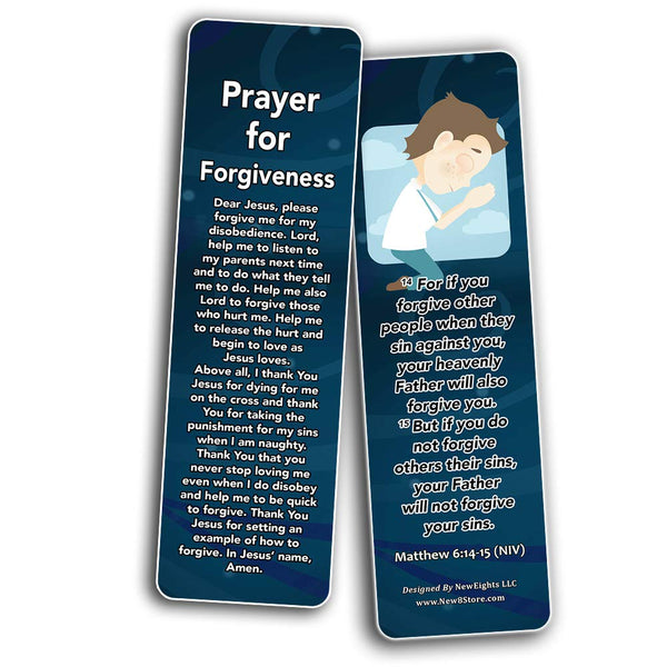 Children's Prayers Bookmarks