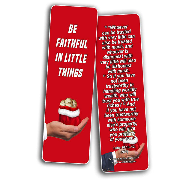 Christian Bookmarks for Biblical Financial Principles Series 2