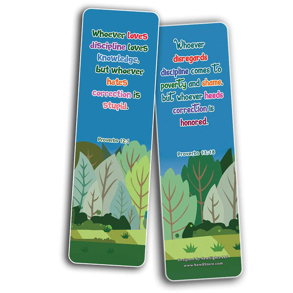Bible Bookmarks for kids - Character Building Series 2