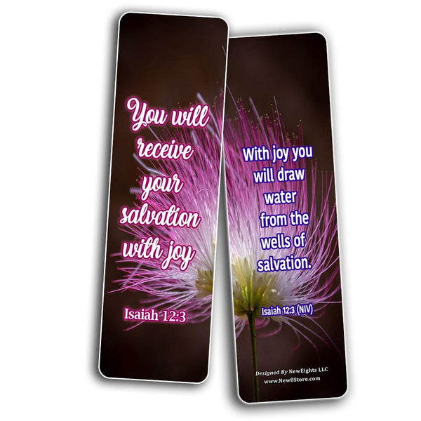 Powerful Bible Verses to boost Your Happiness Bookmarks