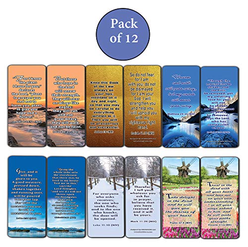 Inspirational Bible Verses Bookmarks (God's Promise)