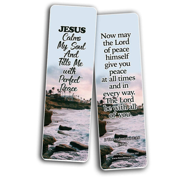 Powerful Bible Verses Bookmarks - God is in Control