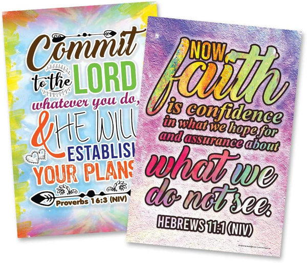 Motivational Christian Poster (24-Pack)