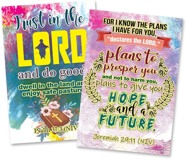 Motivational Christian Poster (24-Pack)