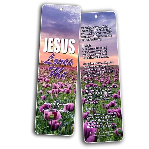 Hymn Bookmarks Series 3 - Jesus Loves Me