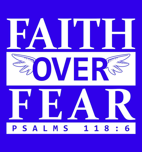 Faith over Fear - 118-16 Purple-Large