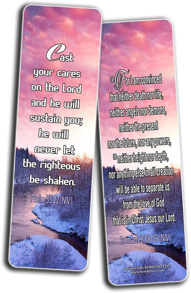 Bible Verses About Stress and Anxiety NIV (30-Pack)