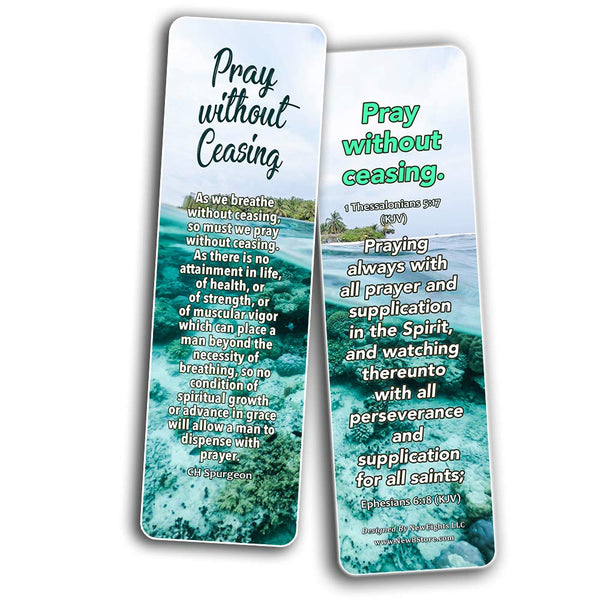 CH Spurgeon Devotional Bookmarks