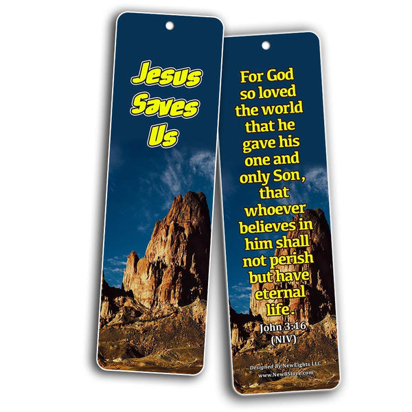 Top Bible Verses About The Gospel of Jesus Christ Bookmarks