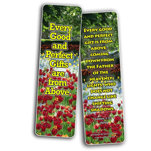 Thankful Bible Verses Bookmarks