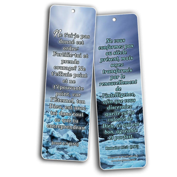 French Most Highlighted Bible Verse Bookmark (French - Louis Segond (LSG))