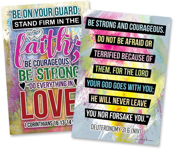 Motivational Christian Poster (24-Pack)