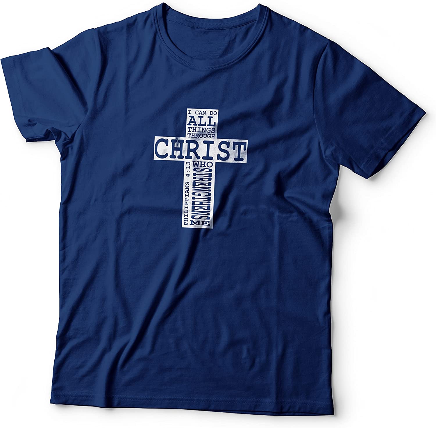 I can do all thing through Christ Dark Blue-3XLarge