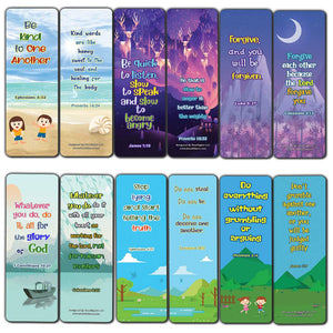 Bible Bookmarks for kids - Character Building Series 1