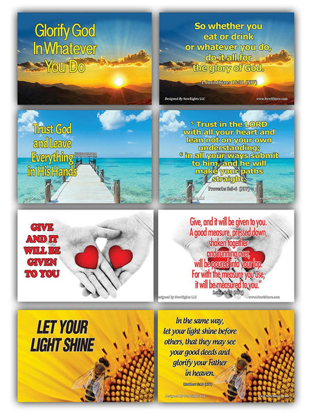 Daily Devotional Topical Bible Verses NIV Flashcards