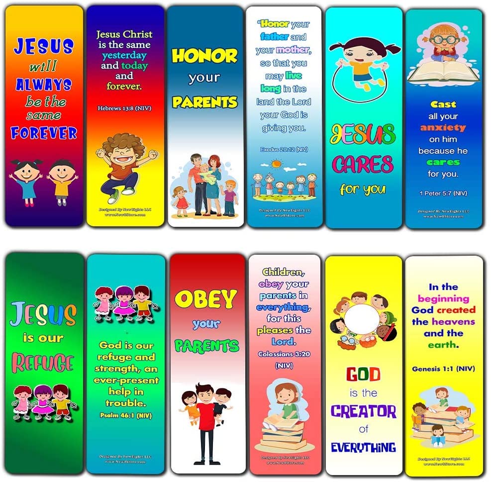 Bible Verses Every Kid Should Know Bookmarks (30-Pack)