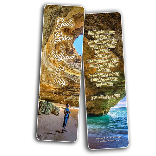 Scriptures Bookmarks - Bible Verses about Strength