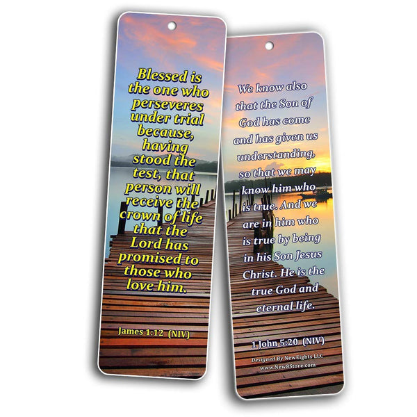 Life Bible Verses Bookmarks NIV