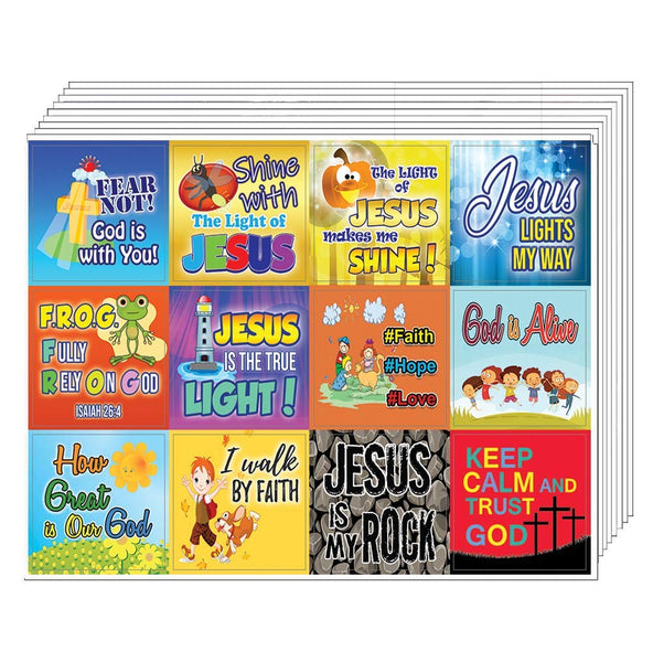 Shine for Jesus Stickers