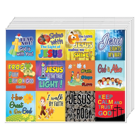 Shine for Jesus Stickers