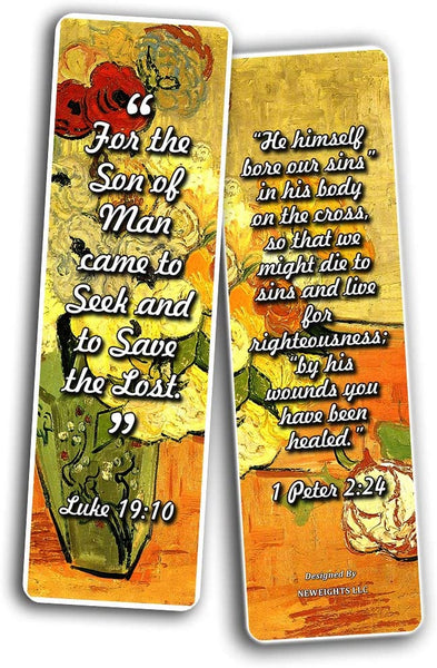 Bible Bookmarks Cards - Jesus has Risen (12 Pack)