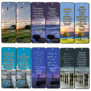 Spanish Powerful Bible Verses to Live by Bookmarks (RVR1960)