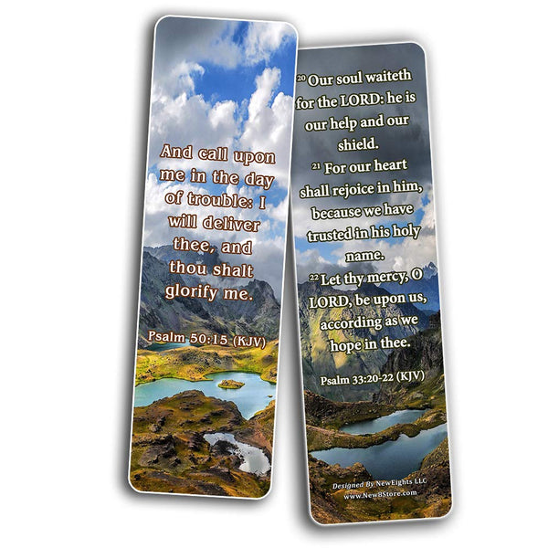 Inspirational Bible Verses for Cancer Patients Bookmarks