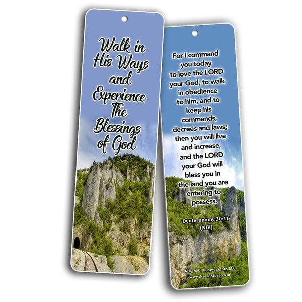 Powerful Bible Verses Bookmarks - Blessings