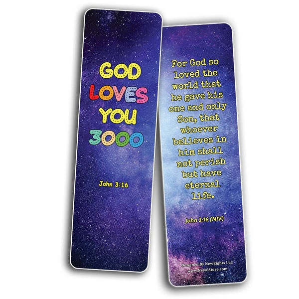 Christian Love You 3000 Bookmarks