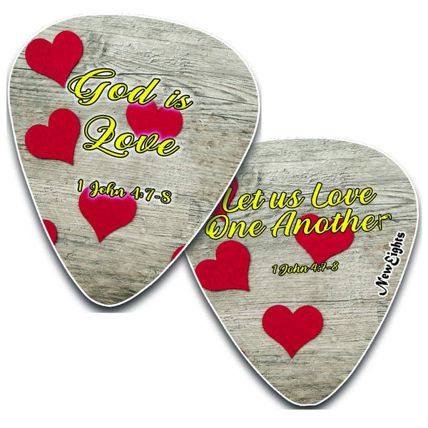 Christian Love You 3000 Guitar Picks (12 Pack)