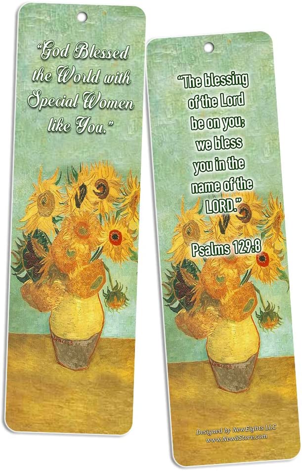 Christian Bookmarks for Women - Special Women Cards (60-Pack)