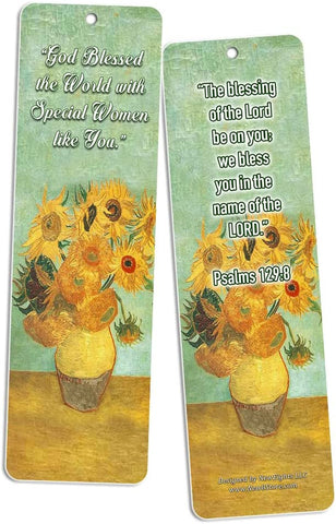 Christian Bookmarks for Women - Special Women Cards (60-Pack)
