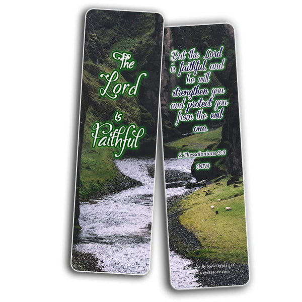 Scriptures Bookmarks - Bible Verses about Strength
