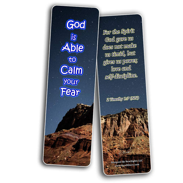 Scriptures Bookmarks - Bible Verses about Strength