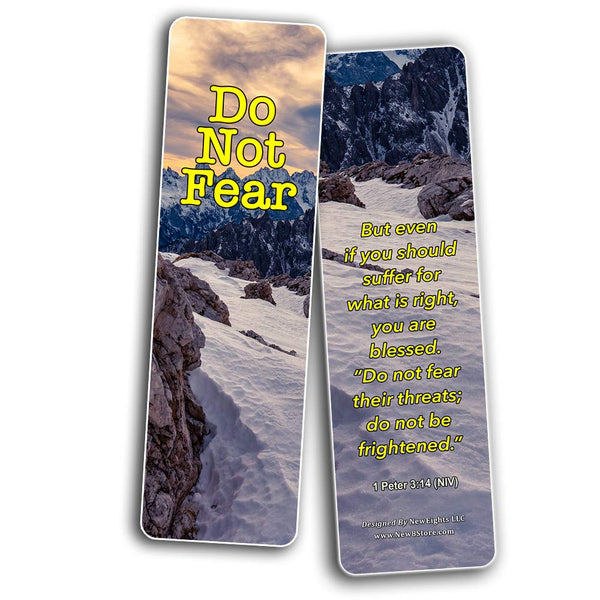 Bible Verses About Anxiety Bookmarks