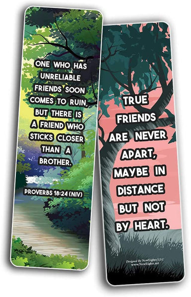 NewEights Famous Verses and Quotes on Loyalty (30-Pack) – Daily Motivational Card Set – Collection Set Book Page Clippers – Ideal for Church Events
