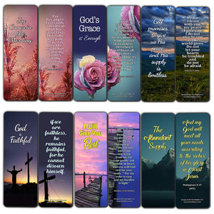 Bible Verses Bookmarks for When Your Faith is Feeble