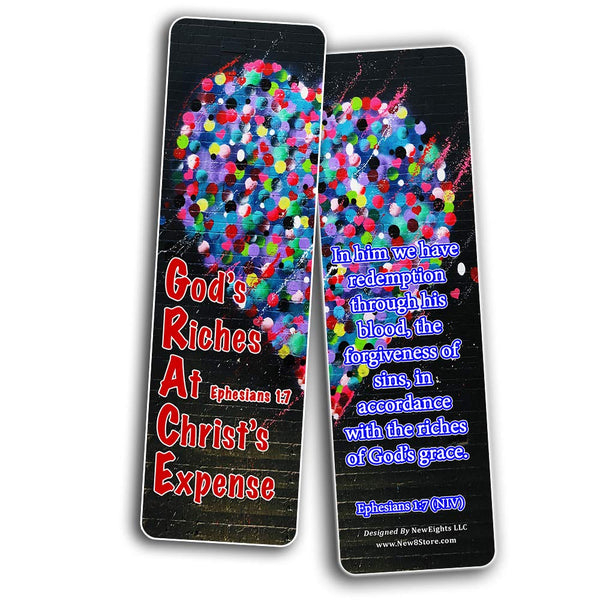Love and Grace of God Scriptures Bookmarks