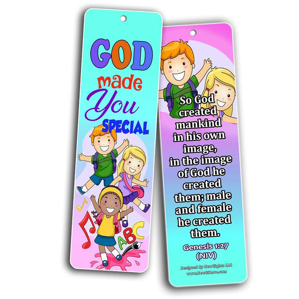 Children of God Bible Verses Bookmarks Cards