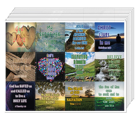 Love and Grace of God Stickers